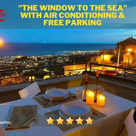La Finestra Sul Mare Con Wi-fi, A/c & Free Parking Apartamento Pietra Ligure