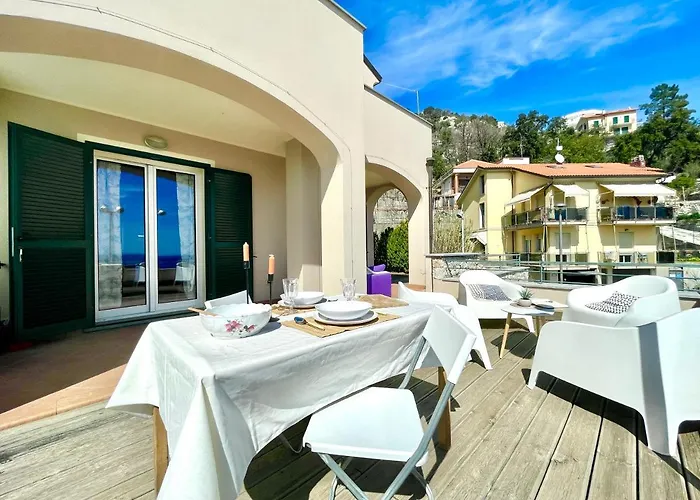 La Finestra Sul Mare Con Wi-fi, A/c & Free Parking * 피에트라리구레